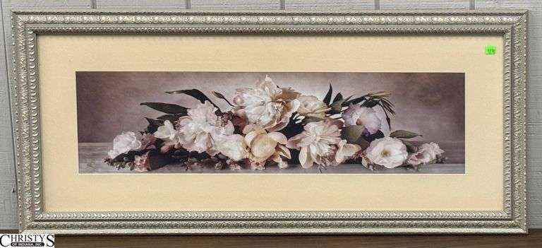 Decorator Floral Print - 43" x 19" of frame image