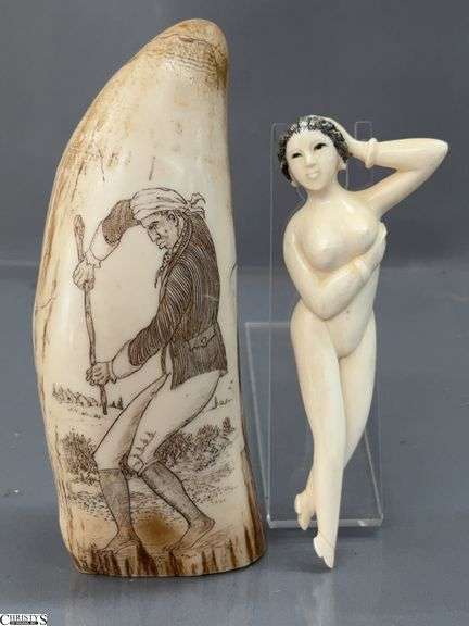 2 Carvings, 6.25" image