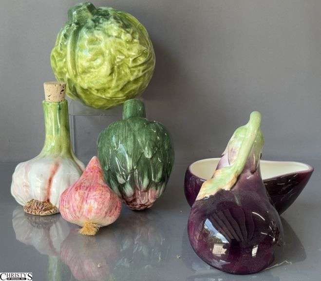 Italian Made Vegetables, Fitz and Floyd Lidded Dish image