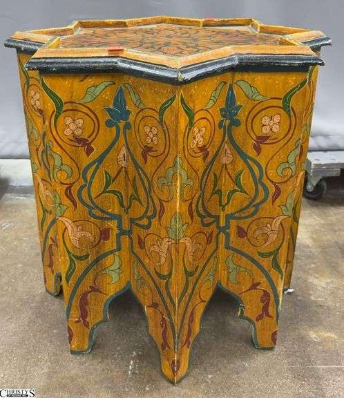 Moroccan Style Side Table - 21" x 21" image