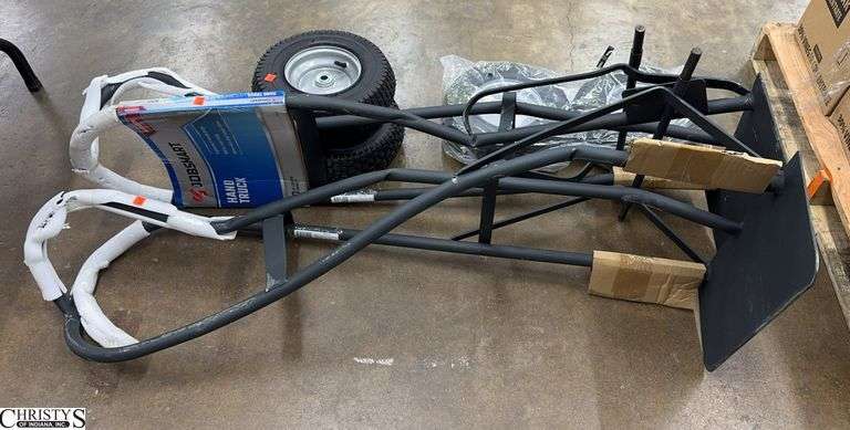 2 JobSmart 800lbs Dollies Very Damaged image