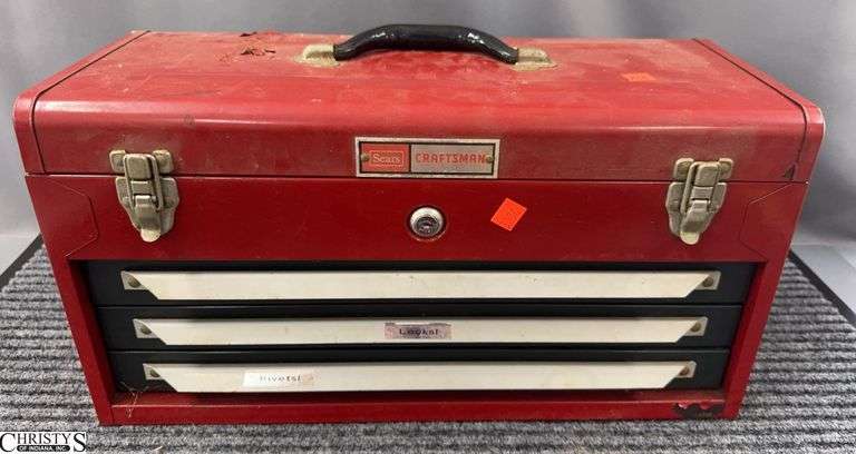 Craftsman Tool Box 21x9x11 image