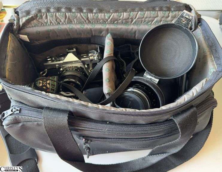 Olympus CM-1 Camera and Lens in Bag image