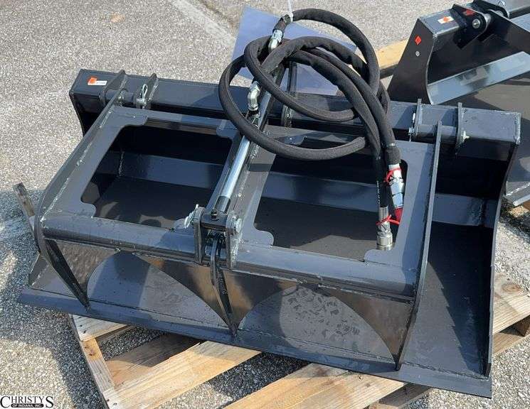 Wolverine MSG-11-44W Mini Skid Steer Stump Grapple Bucket image