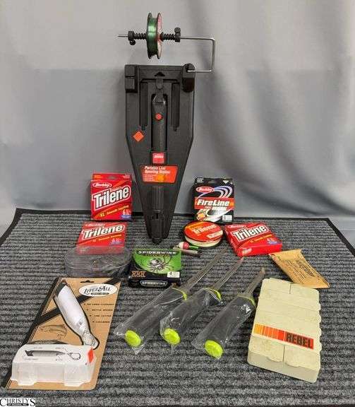 Fishing Line, Spooling Station, Knives image