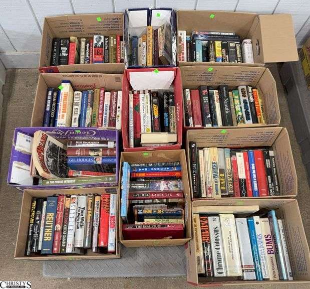 Skid of Books, Space Travel and Sports Related, Sportscasting image