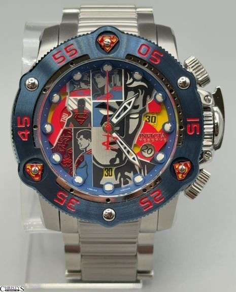 Invicta Reserve DC Comics Superman Limited Edition 52.5mm Watch 33230 image