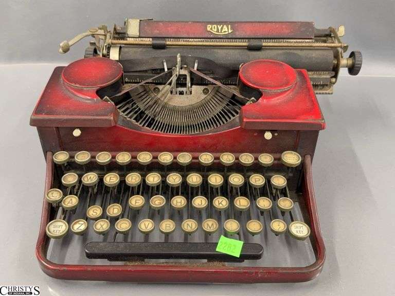 Vintage Royal Typewriter image