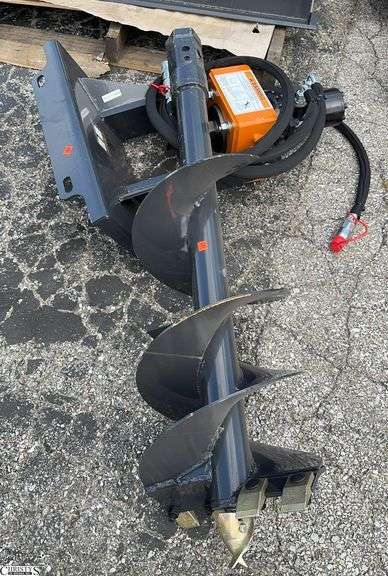 Wolverine MAD-12-12D Mini Skid Steer Auger Drive & 12” Bit image