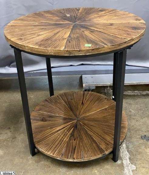 Round Two Tier End Table, 24x24" image