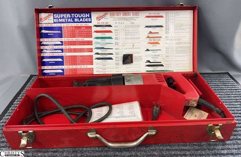 Milwaukee Sawzall in Metal Case image