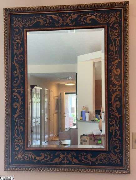Large Decorator Wall Mirror - 37.5" x 50" of frame image