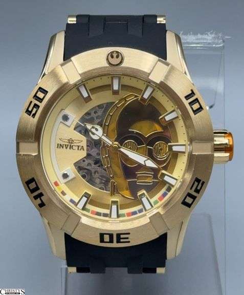 Invicta Star Wars C-3PO Limited Edition 50mm Watch 26550 image