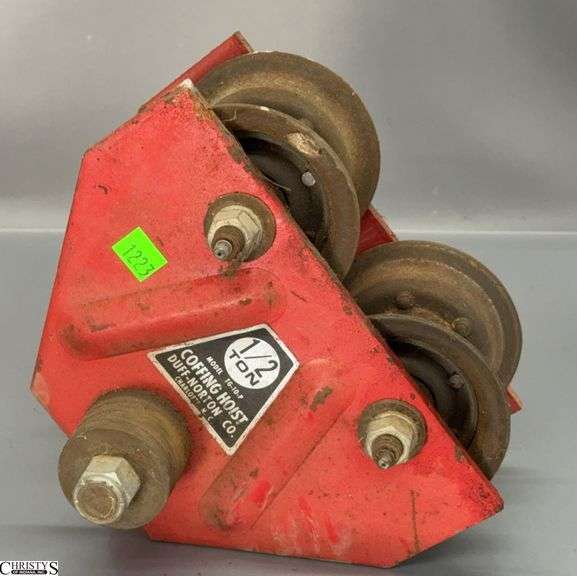 Coffing Hoist 1/2 Ton I Beam Trolley image