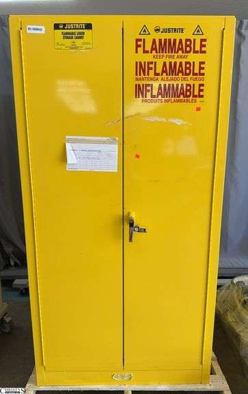 Flammable Cabinet 2 Door 34x34x65 image