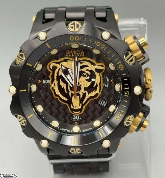Invicta Reserve Venom NFL Chicago Bears Limited Edition 51mm Watch 36161 image