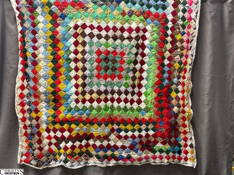 Handmade Quilt - 72" x 84" approx image