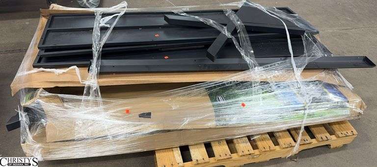 2 Elevated Planters Opened Boxes Maybe Missing Pieces image