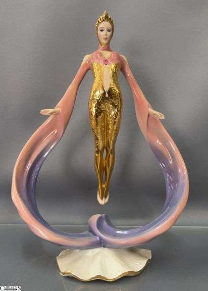 "Daybreak in Motion" Franklin Mint Porcelain Figurine - 11" T image