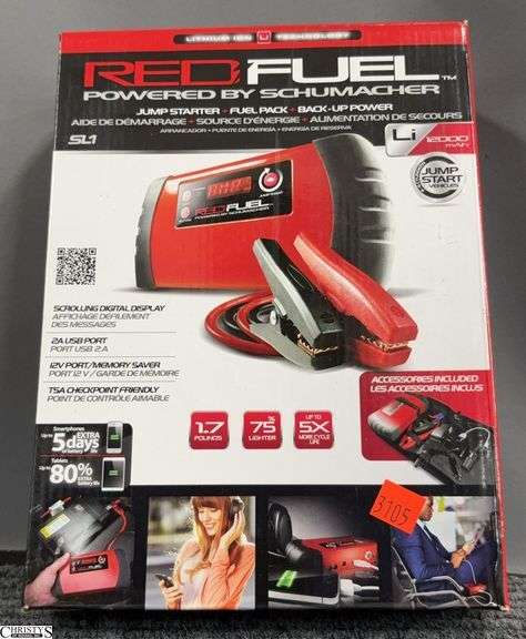 Red Fuel Jump Starter image