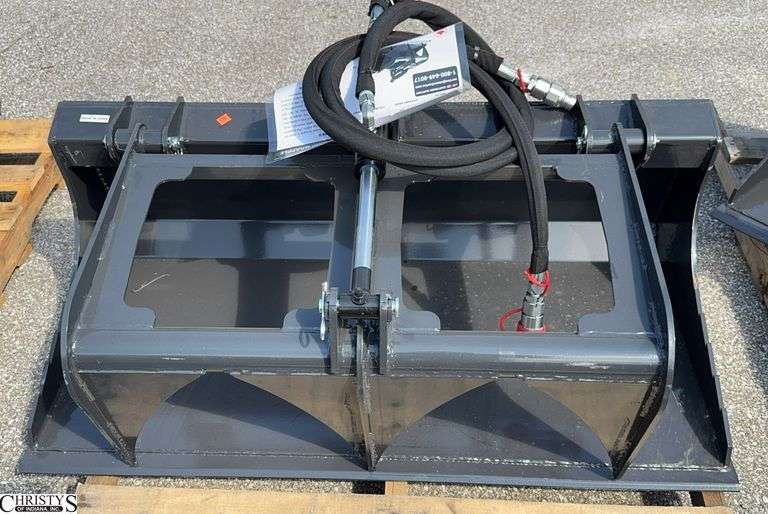Wolverine MSG-11-44W Mini Skid Steer Stump Grapple Bucket image