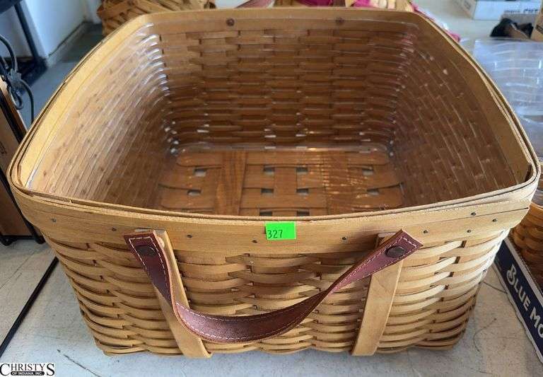 2004 Longaberger Large Tote Basket image
