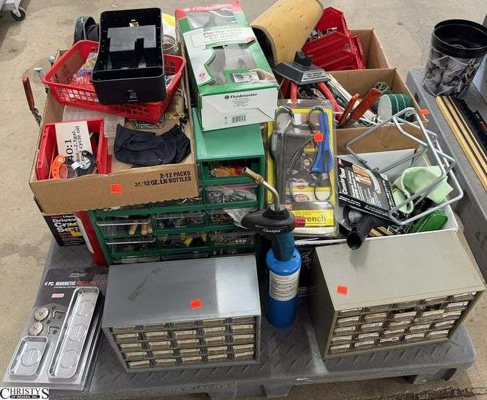 Hardware, Torch, Flush Valve, Fire Extinguisher, Strap Wrenches, SKID NOT INCLUDED image