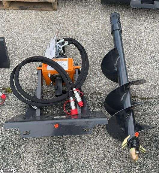 Wolverine MAD-12-12D Mini Skid Steer Auger Drive & 12” Bit image