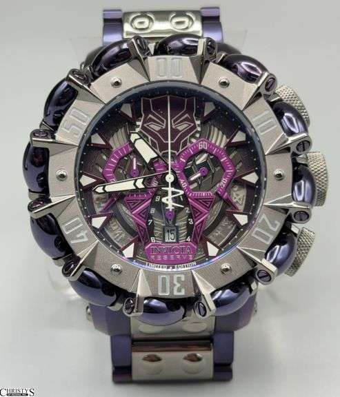 Invicta Reserve Marvel Hyper Beast Black Panther Limited Edition 56mm Watch 43651 image