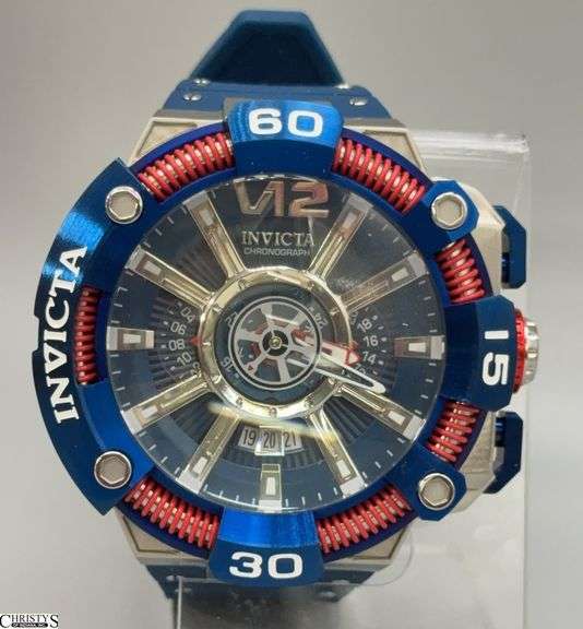 Invicta S1 Rally V2 Chronograph 58mm Watch Model 37662 with Signed Box image