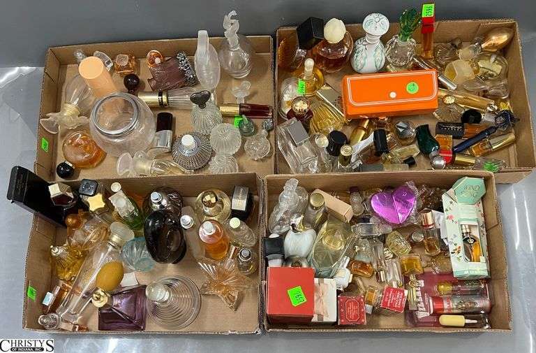 Perfume Bottles, Some Empty, Sample Sizes image