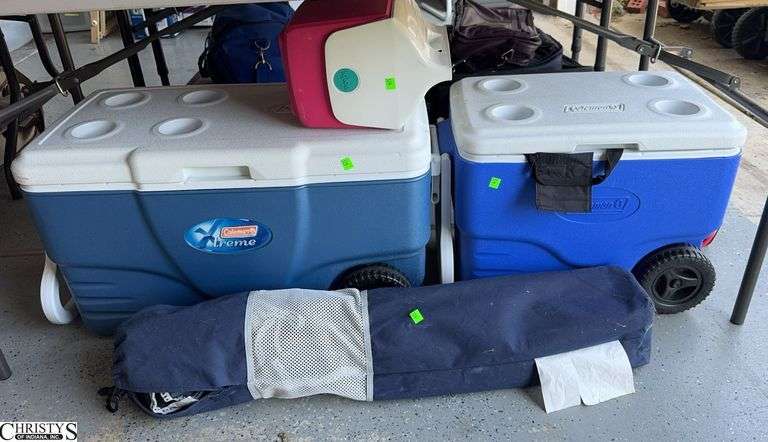 3 Coolers Camping Chair image