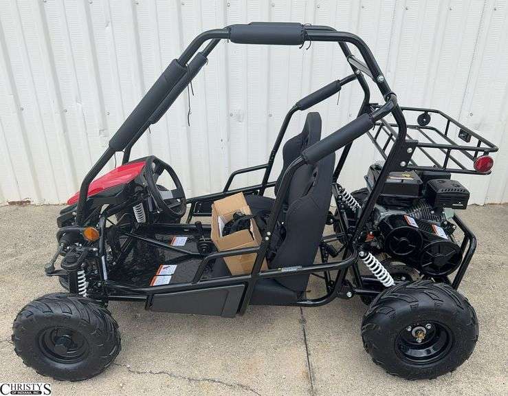 2 Seater Coleman GK200 Go Kart. Needs To Be Finished Assembled image