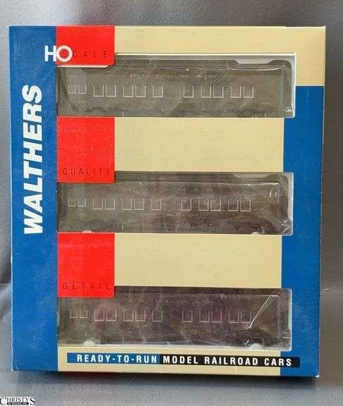 HO Walthers PS Pullman Troop Sleeper Car 3 Pack image