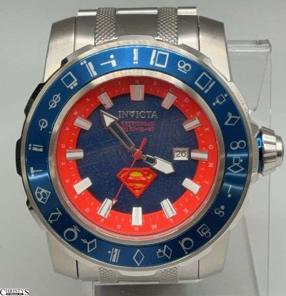Invicta DC Comics Superman Kryptonian Automatic 58mm Watch Model 34864 image