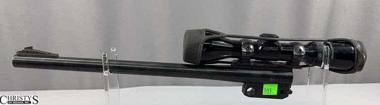 Thompson Center Arms Encore Barrel 308 cal. with a Leupold Scope Attached. image