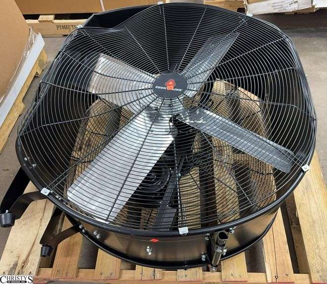 County Line Fan Damaged 38" Round image