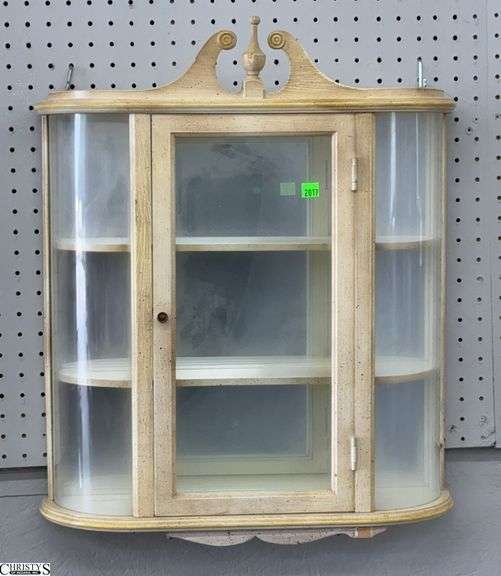 Wall Mount Trinket Curio Display Cabinet - 20" x 6" x 24" image