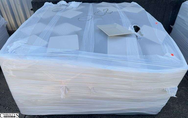 Pallet of 9x9 Plates and Holders image