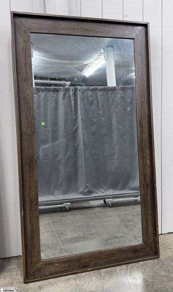 Coaster Brand Framed Large Mirror, Has Small Split See Photo, Measures 46x82" image