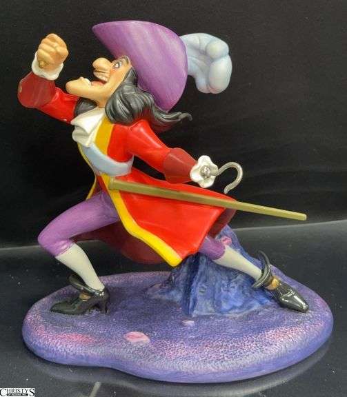 Walt Disney Classics Collection Peter Pan "I've Got You This Time!" Sculpture in Box with Certificate of Authenticity. image