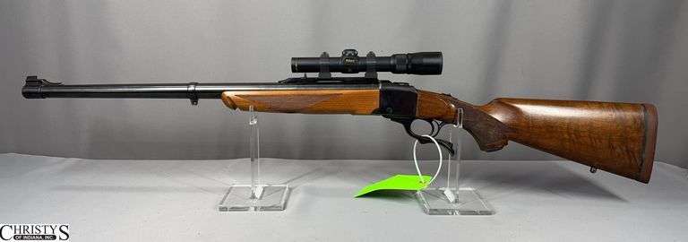 Ruger No. 1 Falling Block Rifle cal. .458 Win. Mag. SN: 133-10013 with a Nikon Monarch UCC Scope image