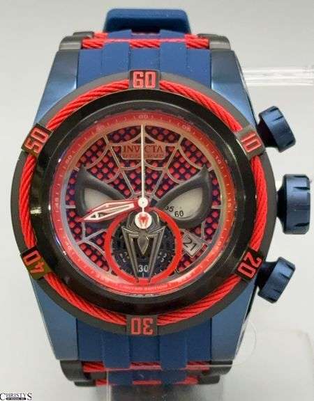 Invicta Reserve Bolt Zeus Marvel Spiderman Limited Edition 53mm Watch 27048 image