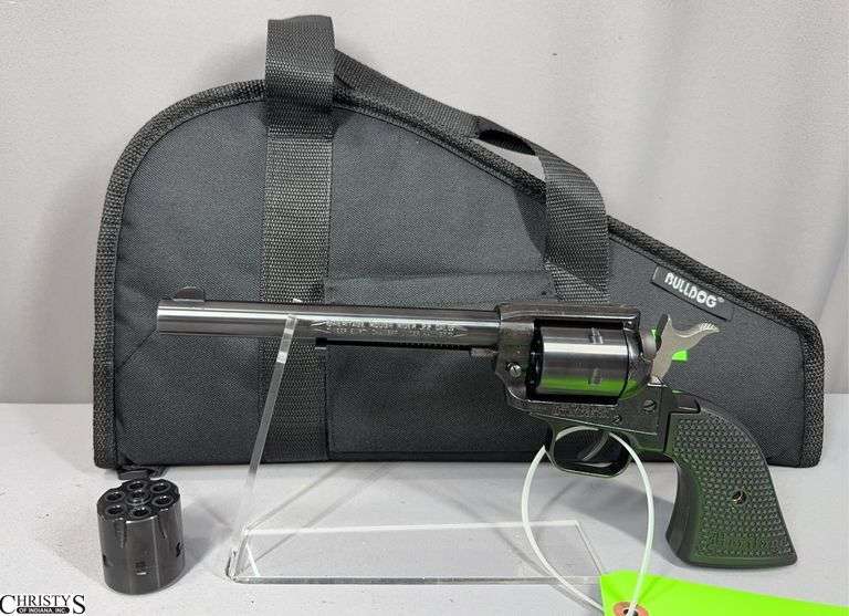 Heritage Mfg. Rough Rider Revolver cal. 22 SN: 3PH430257 in a Black Gun Pouch with an Extra Barrel image