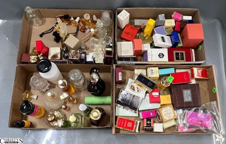 Perfumes Bottles, Some Boxes, Some Unopened image