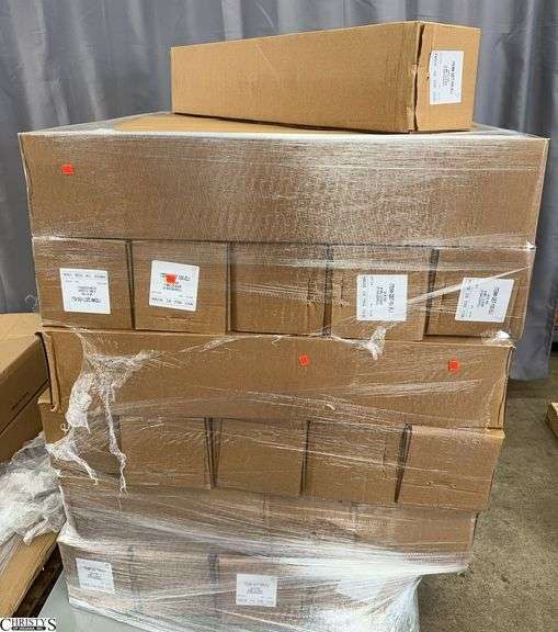 Pallet of Clear Plastic 38x100 image