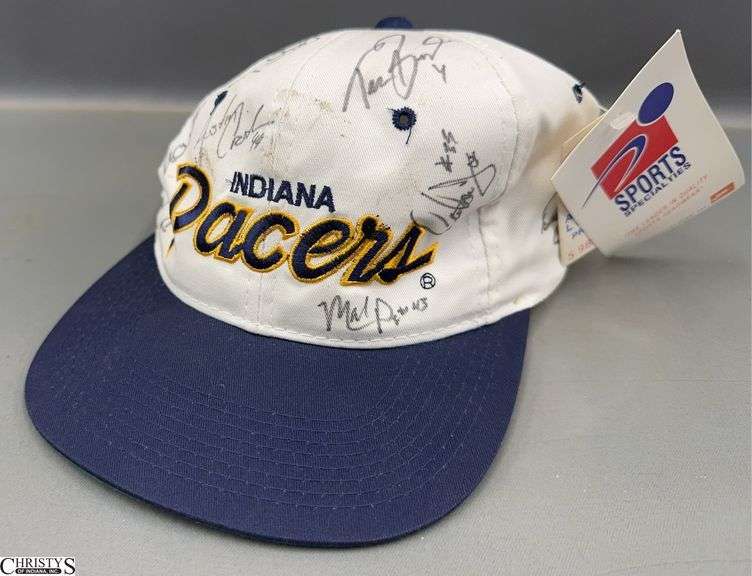 Pacers Hat with Signatures image