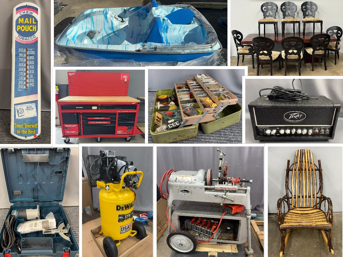 9/3/25 Tools, Farm Fleet, Industrial Surplus, Furniture, and More featured photo