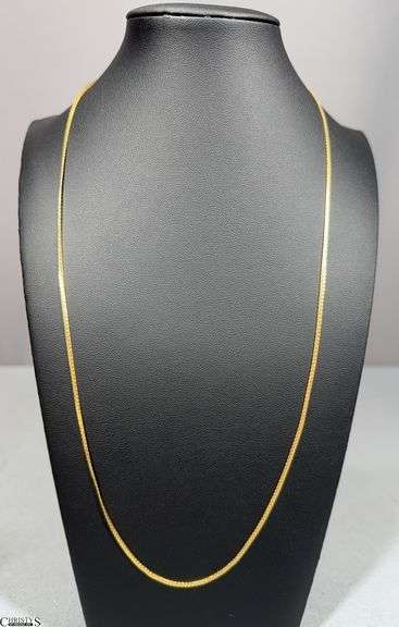 14KT Yellow Gold Serpentine Chain image