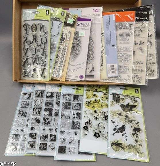 Clear Cling Stamps In Packages image